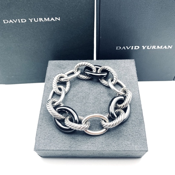David Yurman Extra Large Oval Link Bracelet, 8.5" - Picture 13 of 16
